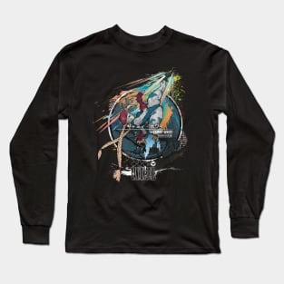 CAMMY: CANNON SPIKE - BLUE Long Sleeve T-Shirt